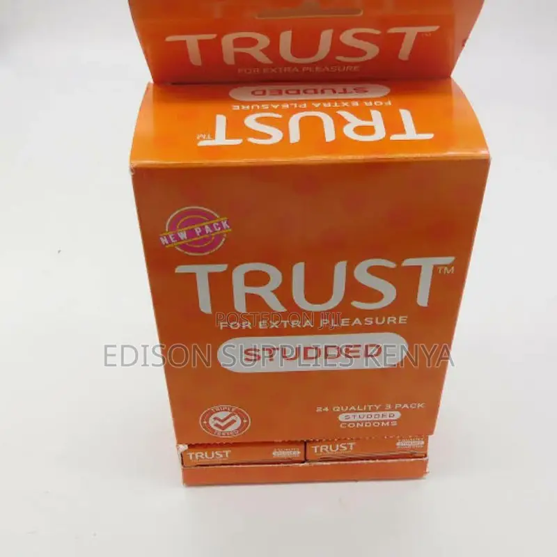 Trust Studded Condoms 24 Pack * 3s