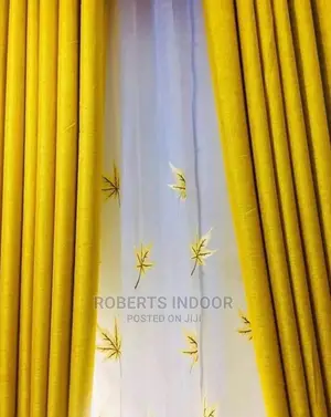 Mustard Yellow Curtain