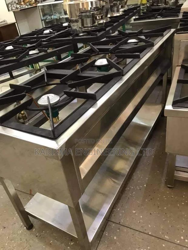 Stainless Steel 3 Burner Gas Cooker - thumbnail 2