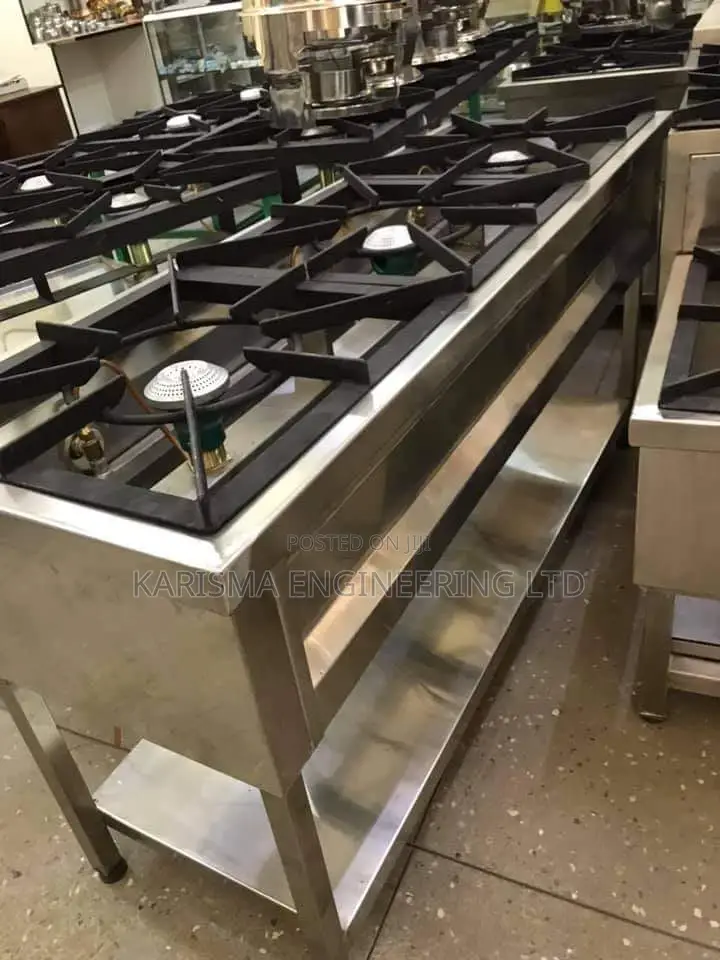 Stainless Steel 3 Burner Gas Cooker