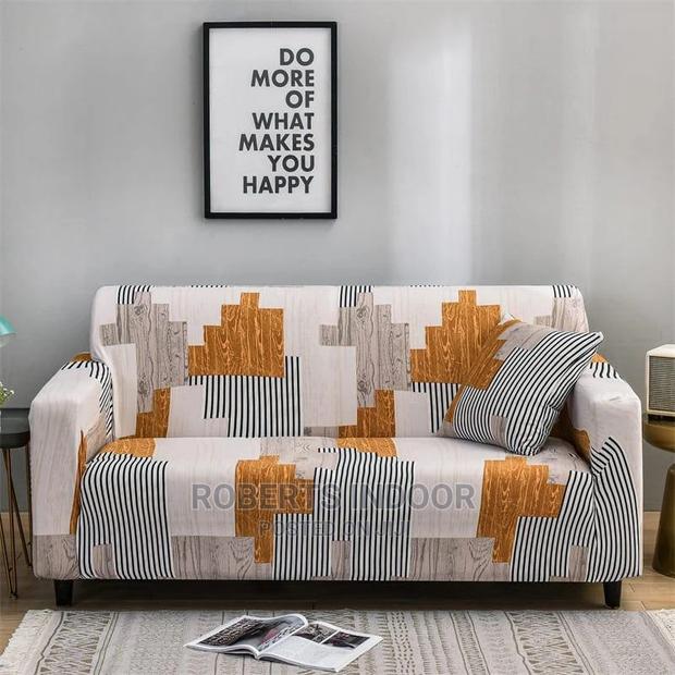 5 Seater Printed Sofa Cover