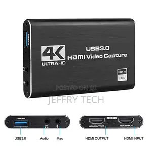 USB3.0 4K HDTV Video Capture Game Video Capture Card for OBS