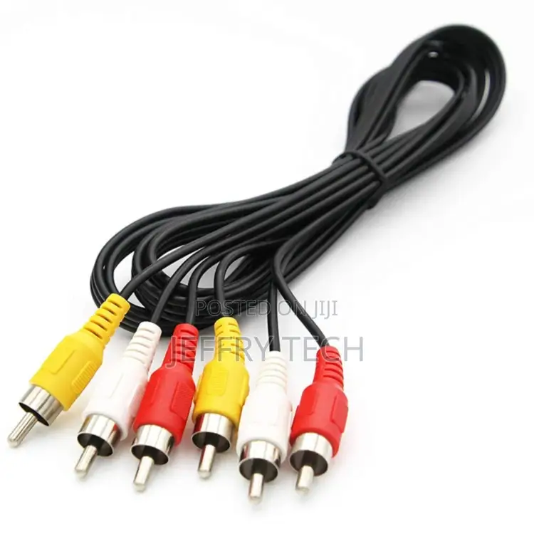 Hot New Products Audio Cable Jack for VCR DVD Set-Top Box HD
