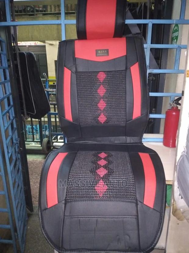 Hot Red Car Seat Covers - main view