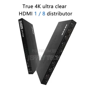 Audio Video 1 to 8 Port 3D 8*1 Hdtv Splitter With Full High