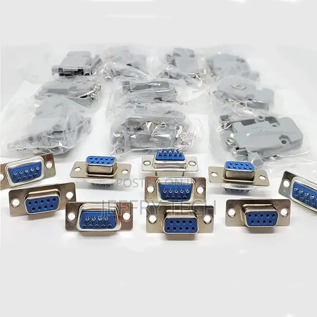 DB9 Connector Male and Female 9 Pin Electrical RS232 D-Sub C