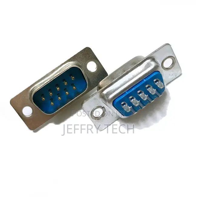 DB9 Connector Male and Female 9 Pin Electrical RS232 D-Sub C
