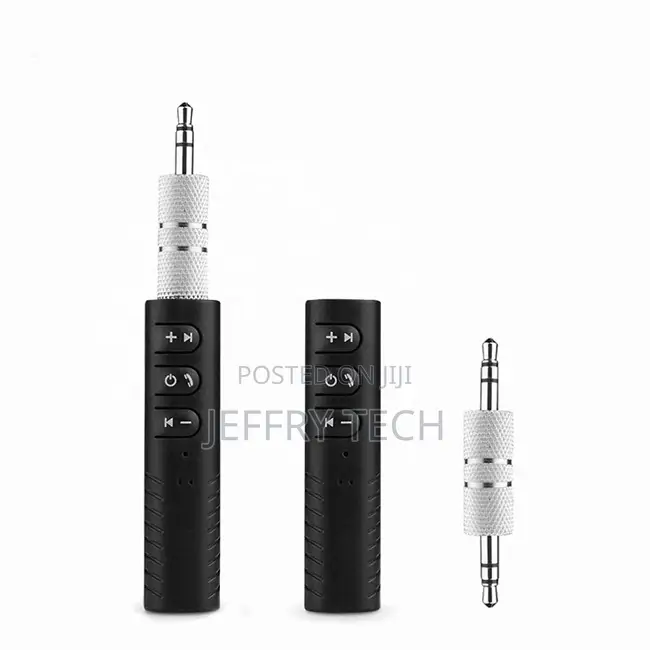 Back-Clip Blue Tooth 3.5mm Jack Stereo Audio Adapter BT Car