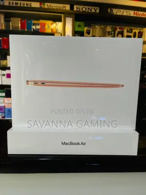 New Laptop Apple MacBook Air 2020 M1 8GB Apple M1 SSD 256GB