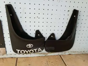Black Toyota Mud Flaps