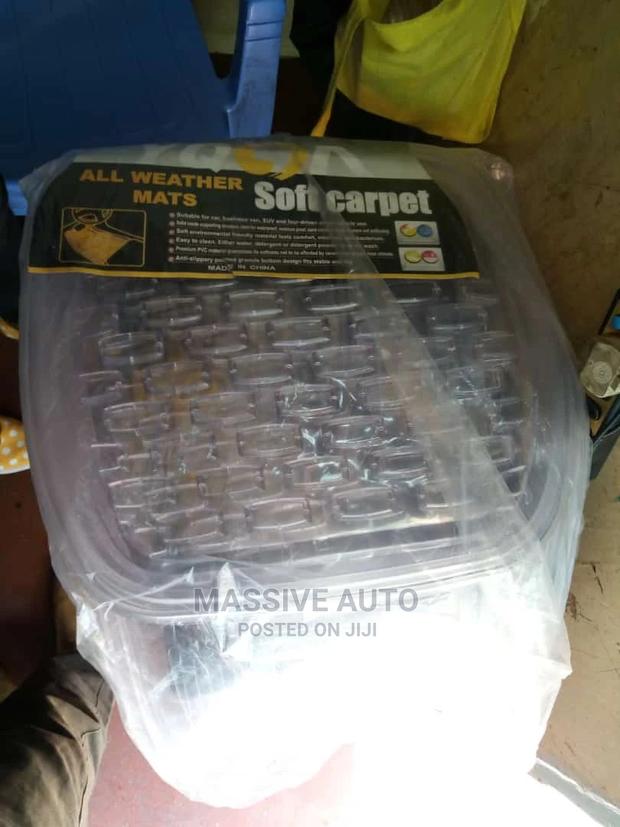 Clear Car Floor Mats - main view