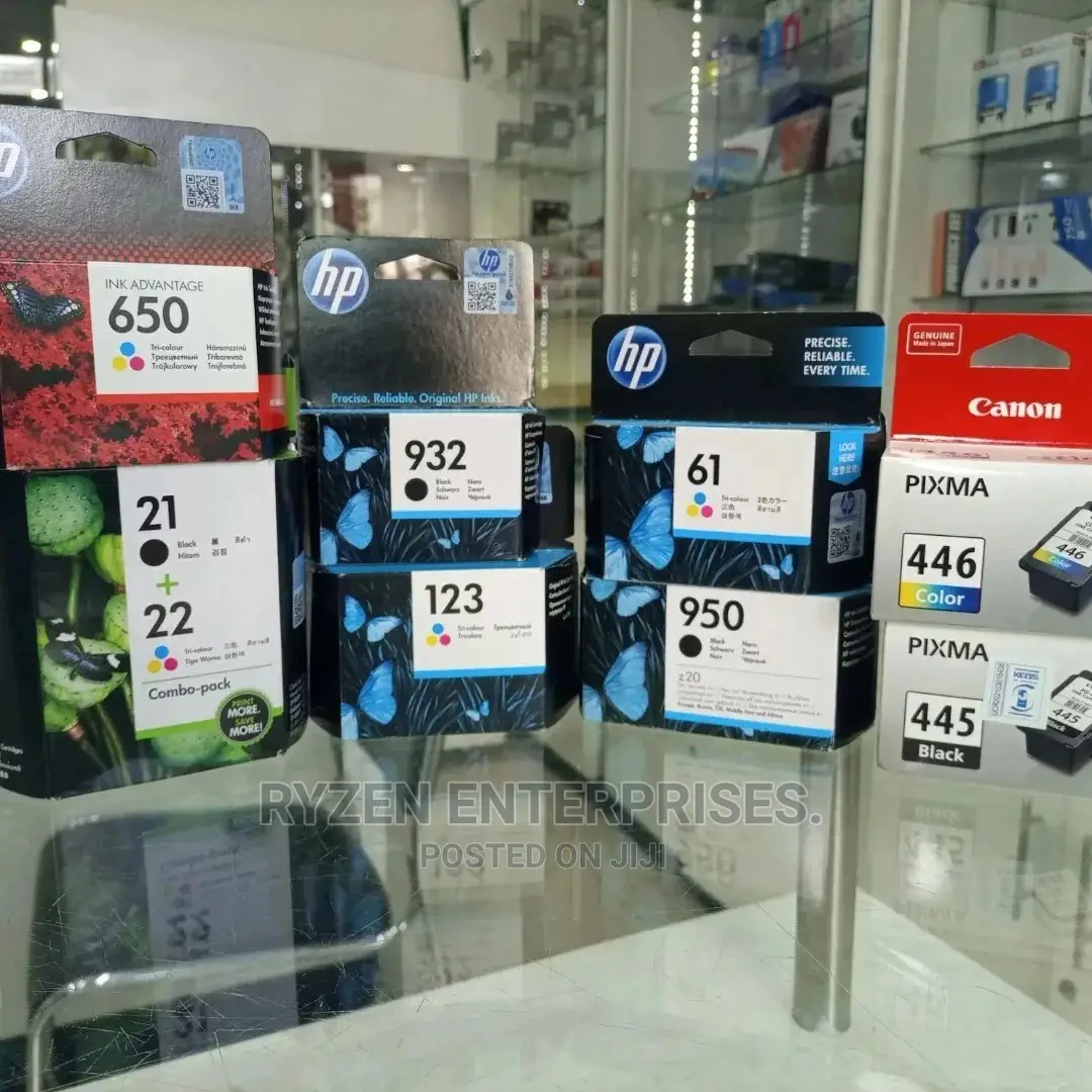 Hp and Cano Cartridges