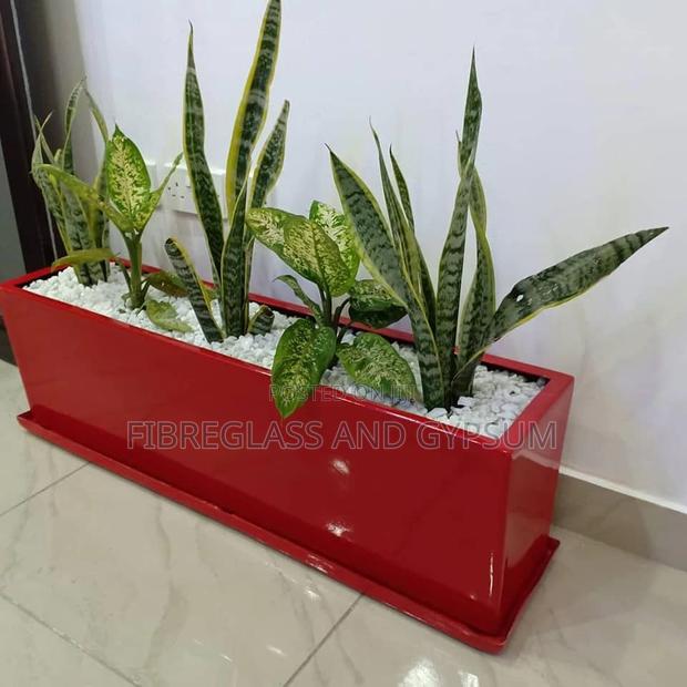 Trough Fibreglass Flower Pot/Planter