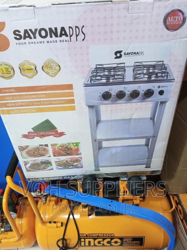 Sayona Gas Cooker With 4set Bunners - thumbnail 3