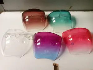 Full Face Colored Plastic Shield