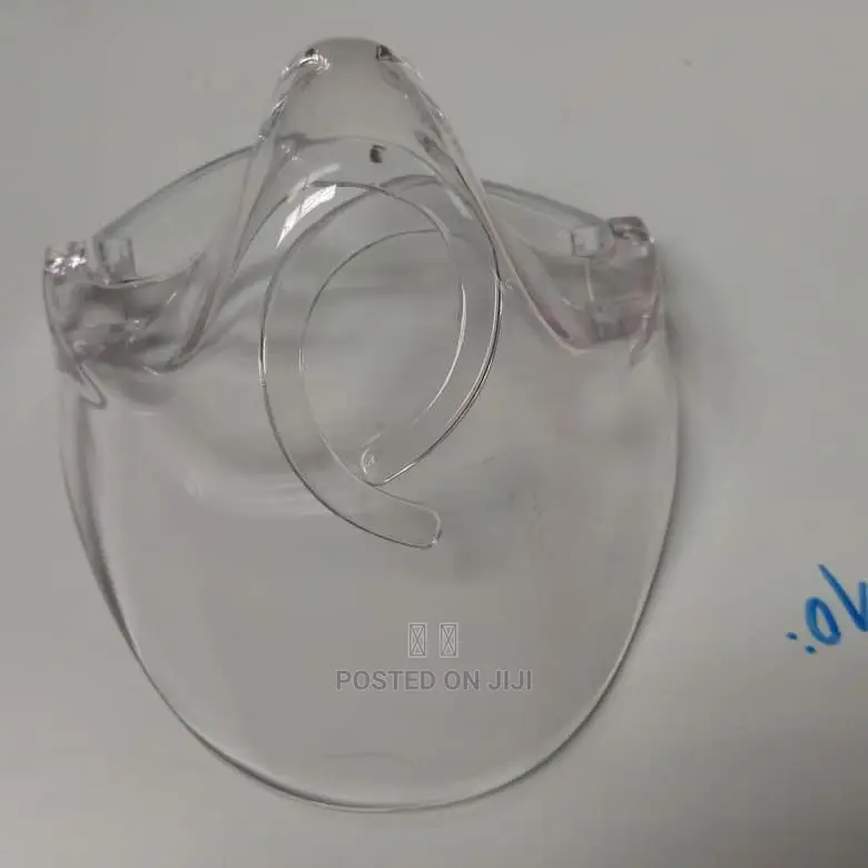 Half Face With Hardened Plastic Shield