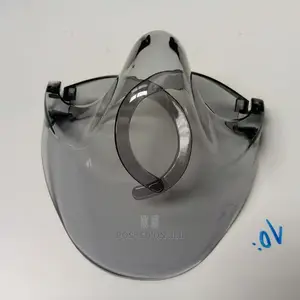 Half Face With Hardened Plastic Shield