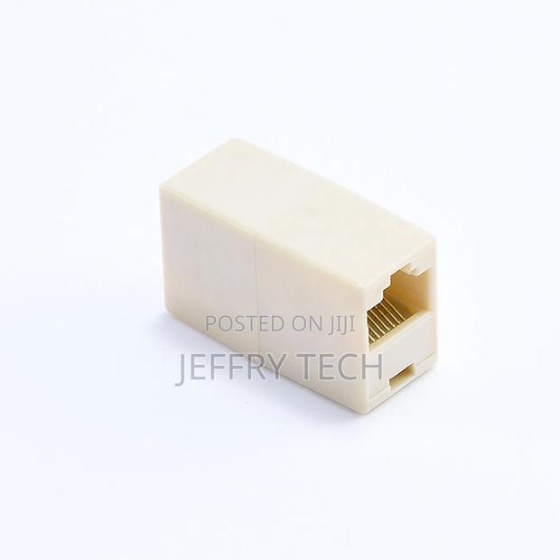 RJ45 Ethernet Network Cable Adapter Joiner Coupler RJ45 Netw - thumbnail 2