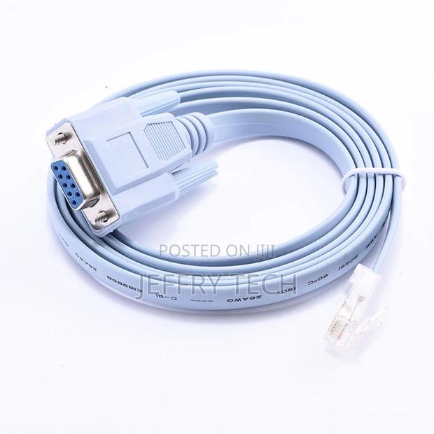 Console Configuration Cable Rj45 to Db9 Cable Male to Female