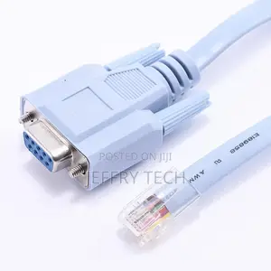 Console Configuration Cable Rj45 to Db9 Cable Male to Female