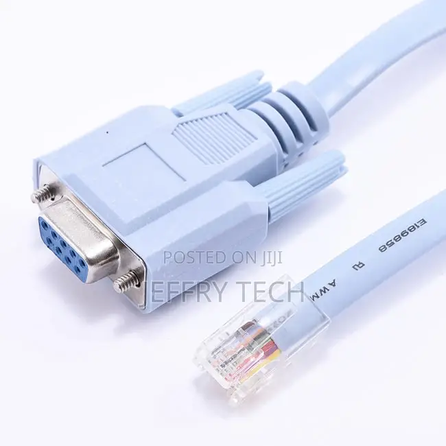 Console Configuration Cable Rj45 to Db9 Cable Male to Female