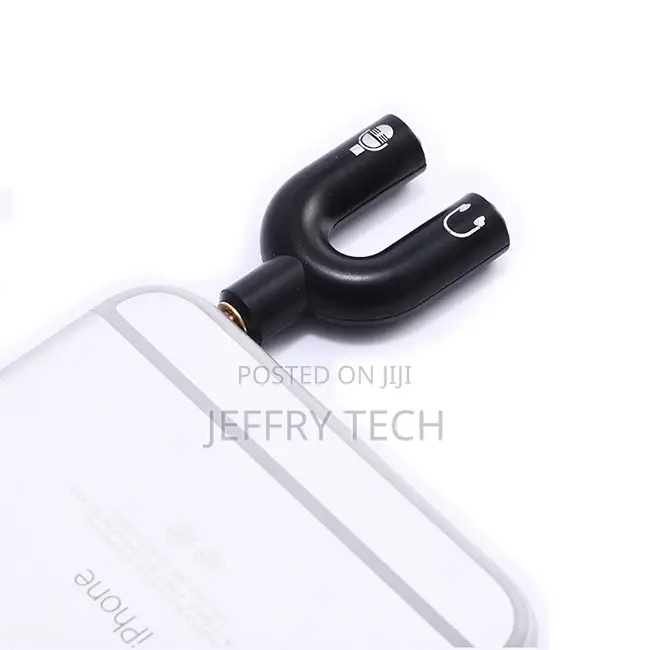 3.5 Jack "U" Model 2 in 1 Streamer Portable 3.5mm Aux Connec
