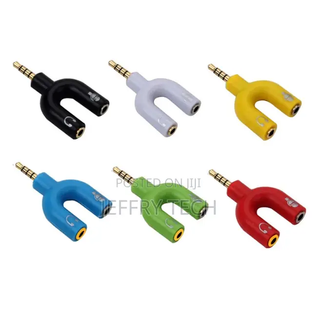 3.5 Jack "U" Model 2 in 1 Streamer Portable 3.5mm Aux Connec