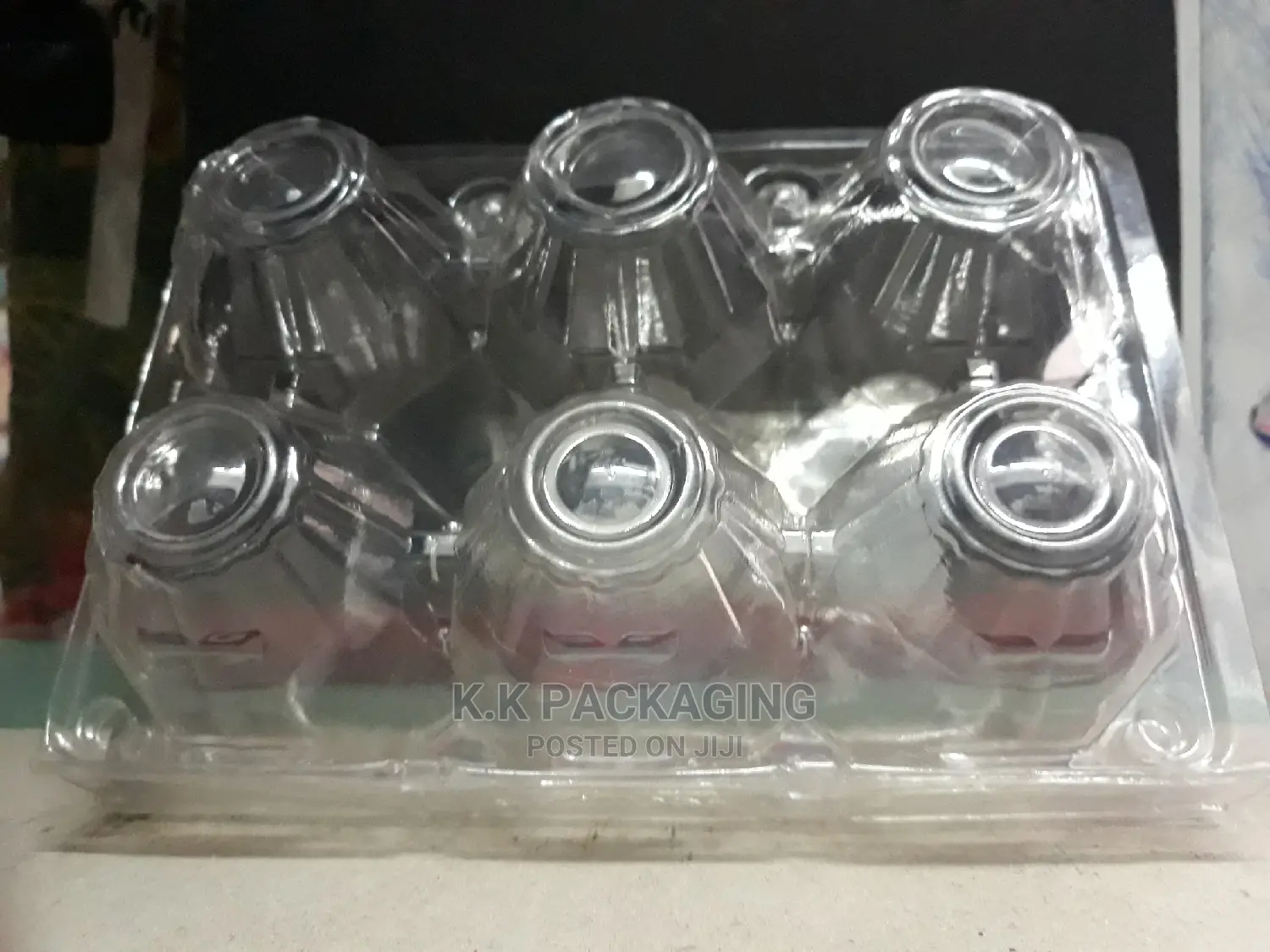 Clear 6 and 15pcs Egg Trays