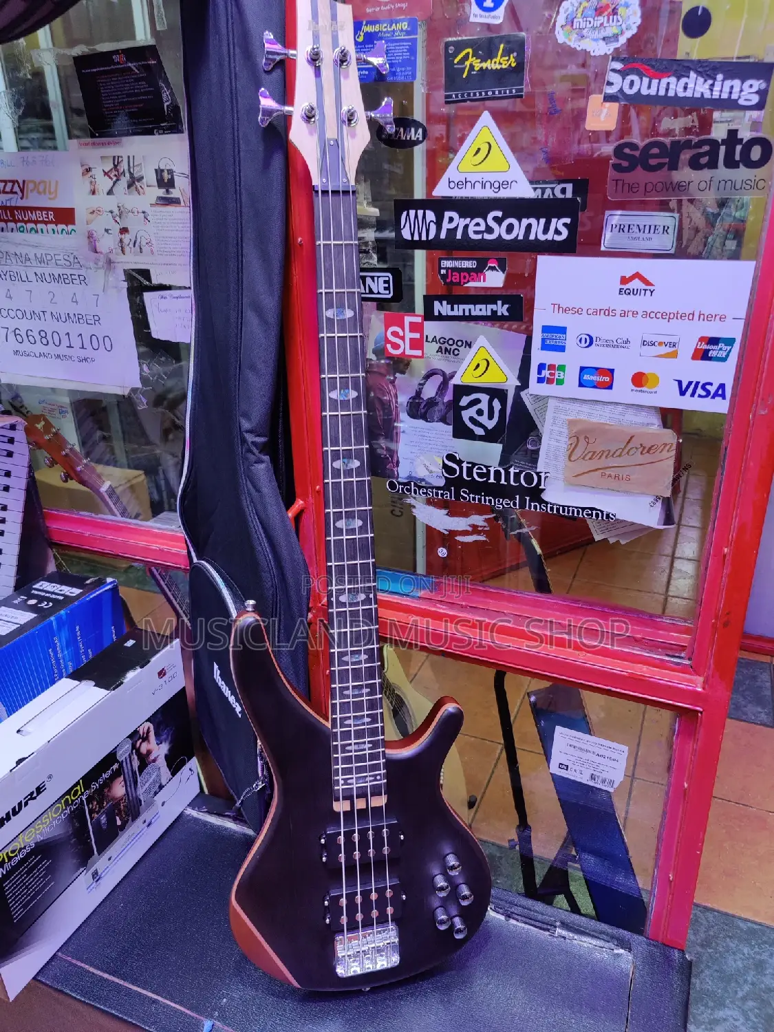 Ibanez 4 String Active Bass