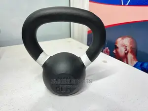 Kettlebell 4kg Cast Iron Black