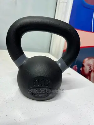 Kettlebell 6kg Cast Iron Black