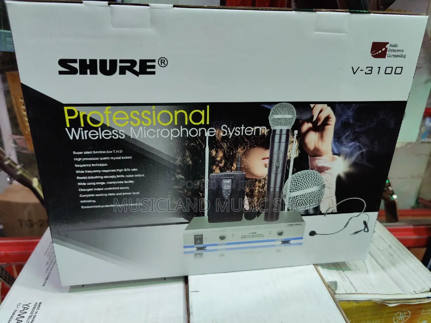Shure 3 in 1 Wireless Microphone