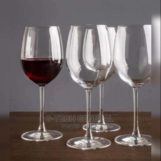Nice One 6 Pcs High Quality Wine Glasses - main view