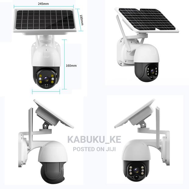PTZ Wireless Wifi Solar Ip Camera Powered Wifi CCTV 4G Ptz C - main view