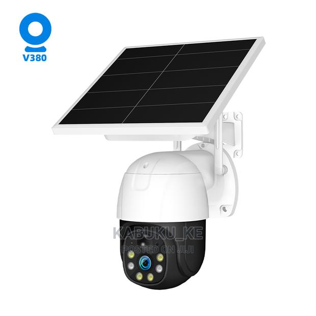 4G Solar Security Camera With PTZ and Two-Way Audio - main view