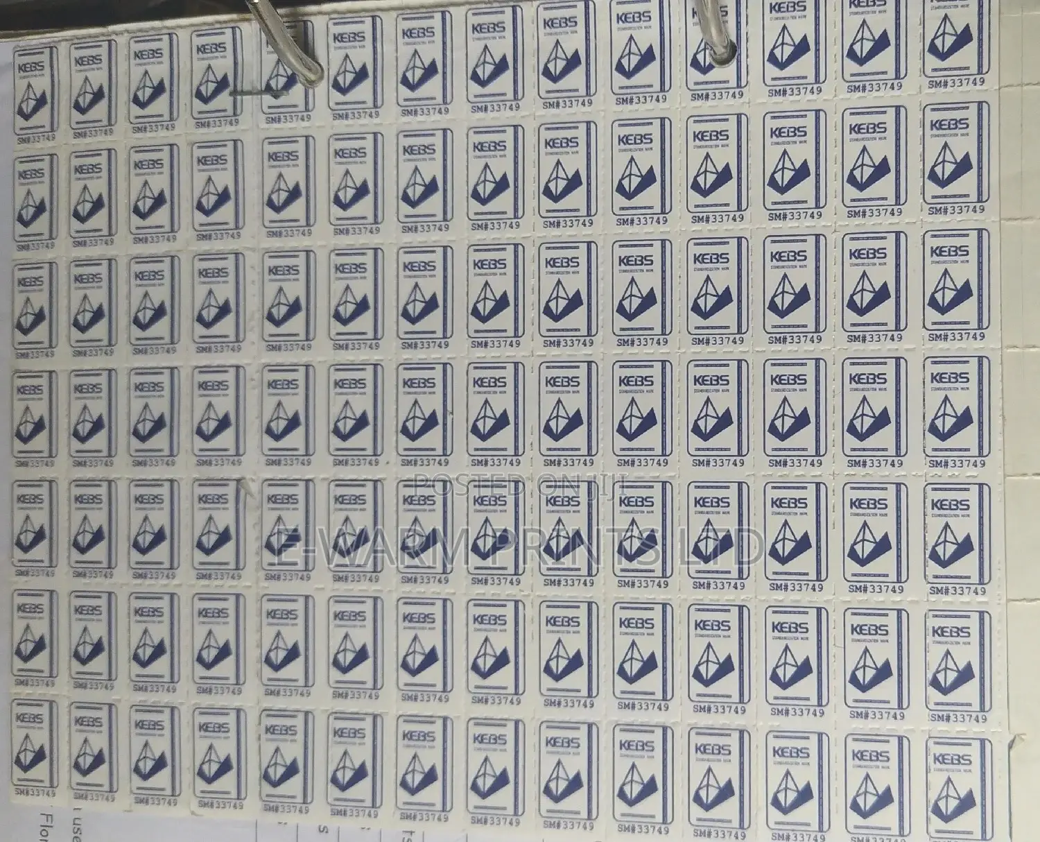 KEBS Stickers