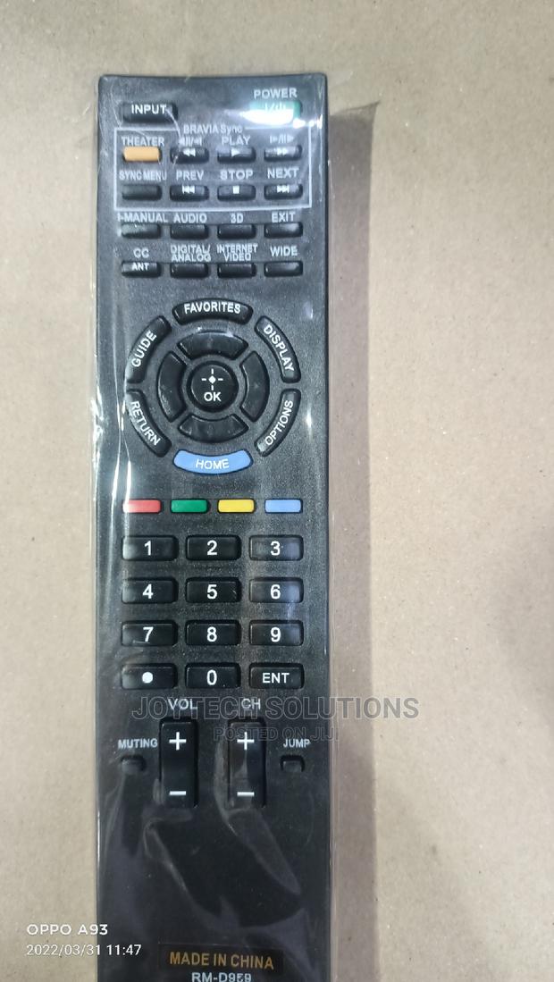 Sony Bravia Tv Remote - thumbnail 2