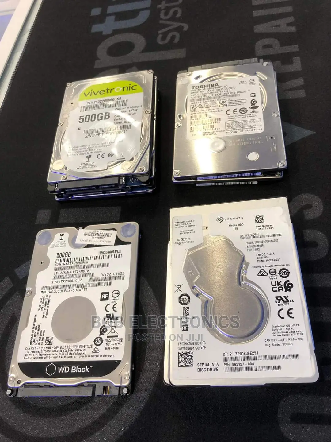 500gb Laptop Hard Disk (Tested)