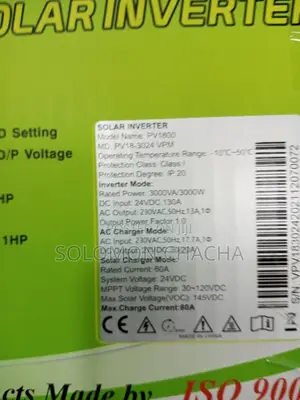 Must Hybrid Inverter 3000w