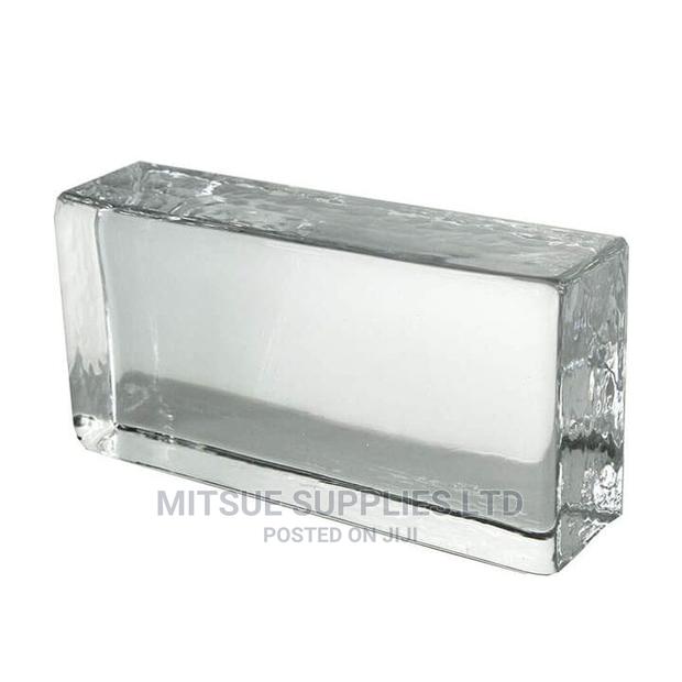 A Set of 5 Rectangular Glass Block ( 100X60X20MM)