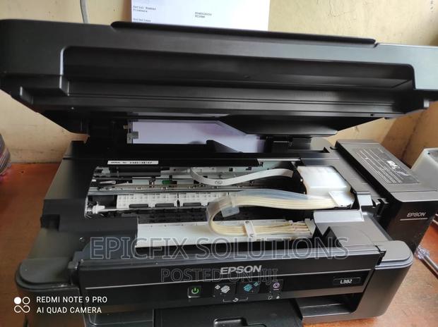 Integrated Compacted L382 EPSON Printers. - main view