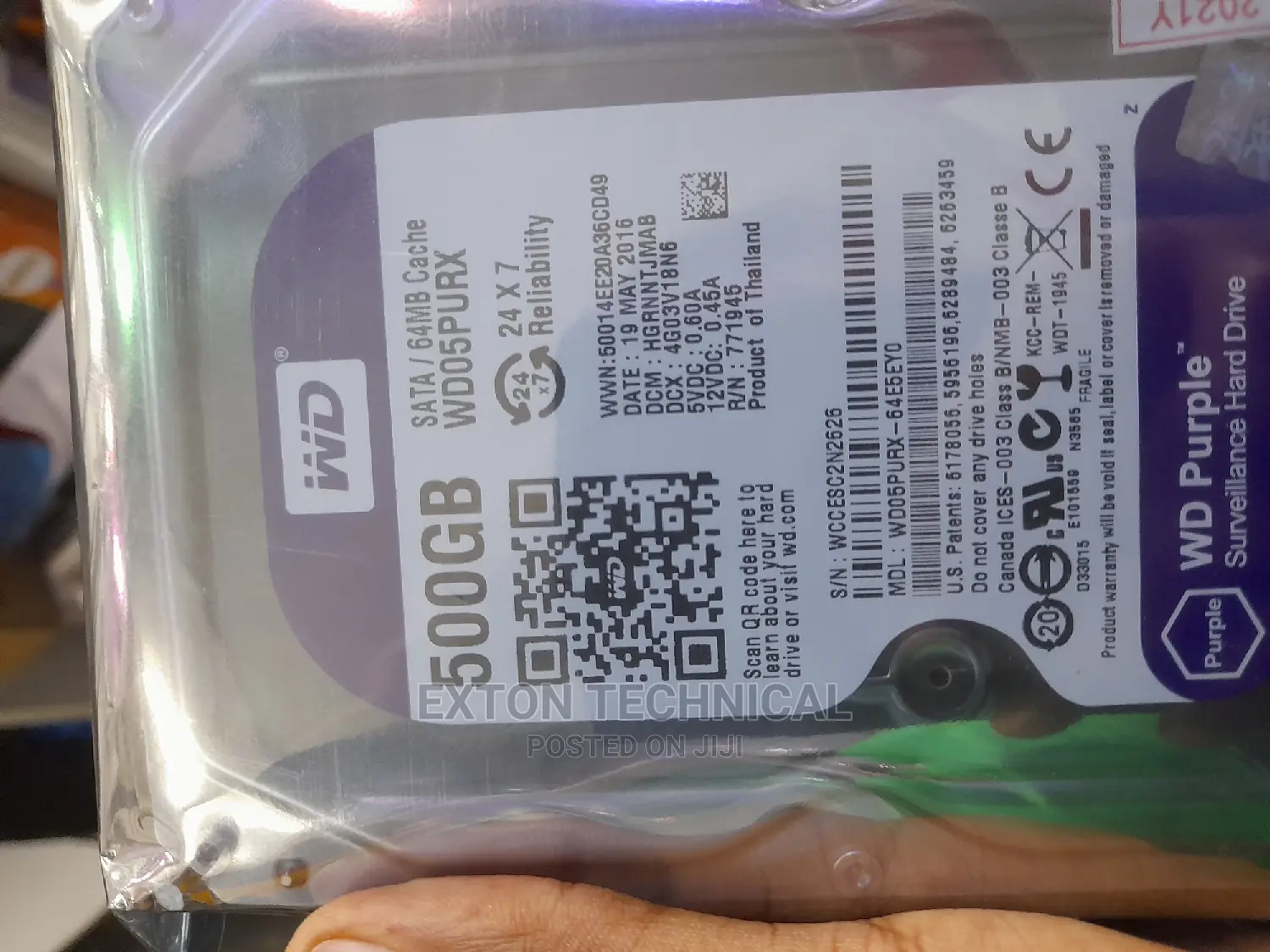 500gb Harddrive Surveillance