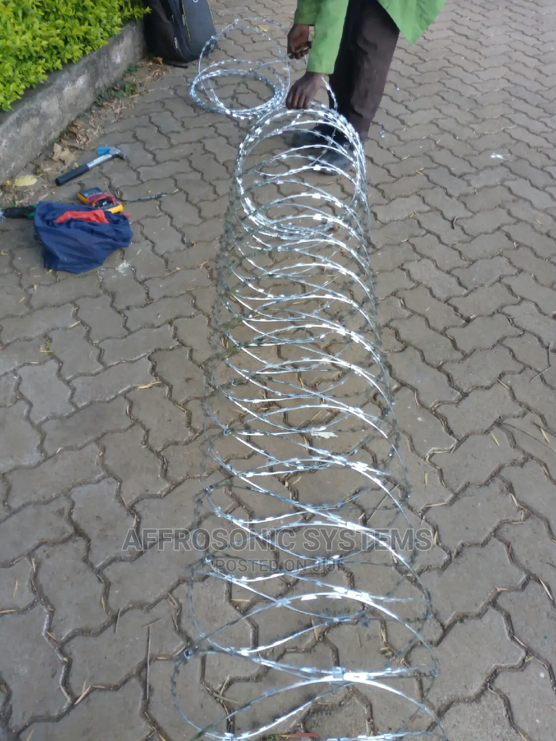 Double Galvanized Razor Wire (450mm)