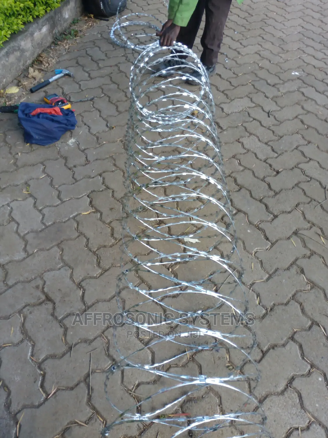 Double Galvanized Razor Wire (450mm)