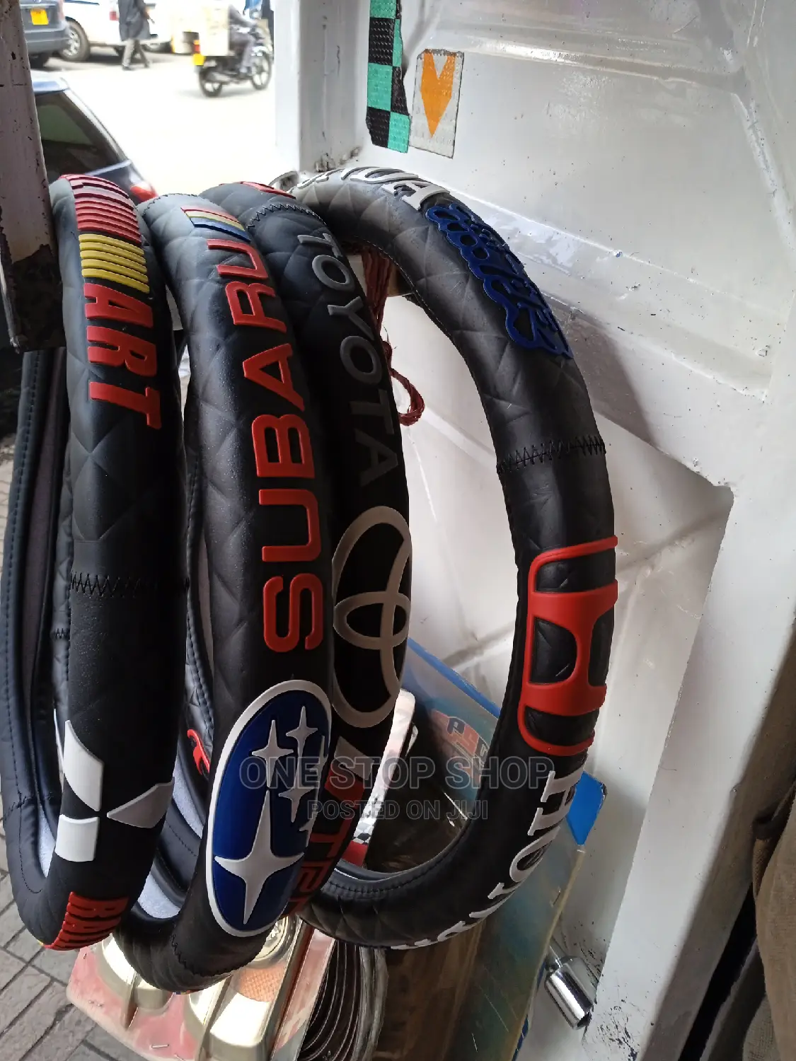 Branded Steering Wheel Cover