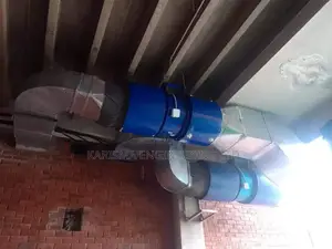 Kitchen Hood Chimney With Fan and Silencer Box