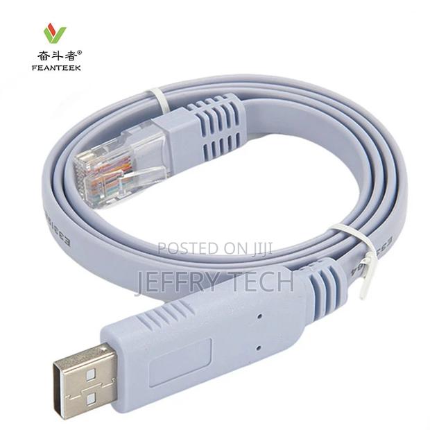 Factory 6ft Square Head USB Console FTDI to RJ45 Ethernet LA