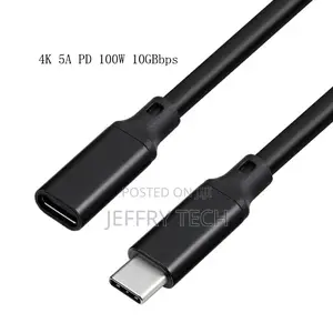Charge Extension Cable Usb 3.1 Gen2 Type C Male to Type C F