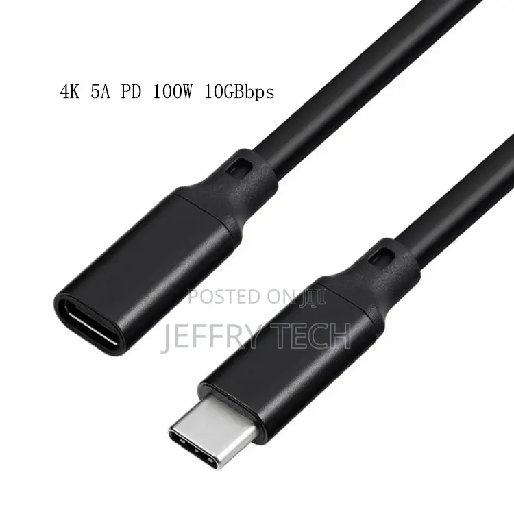 Charge Extension Cable Usb 3.1 Gen2 Type C Male to Type C F