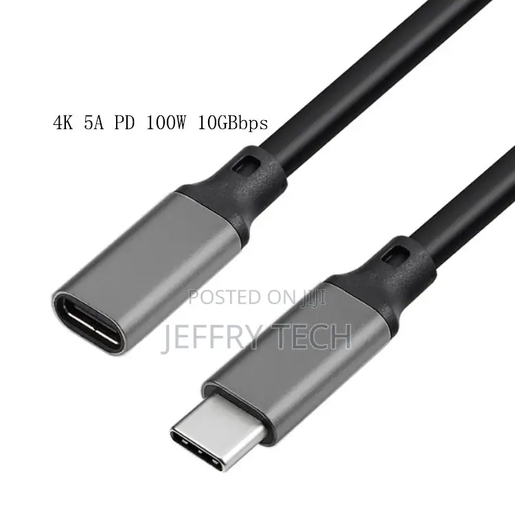 Charge Extension Cable Usb 3.1 Gen2 Type C Male to Type C F